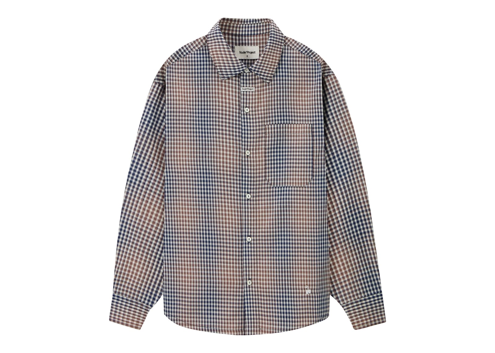Nude Project Eagle Shirt Brown