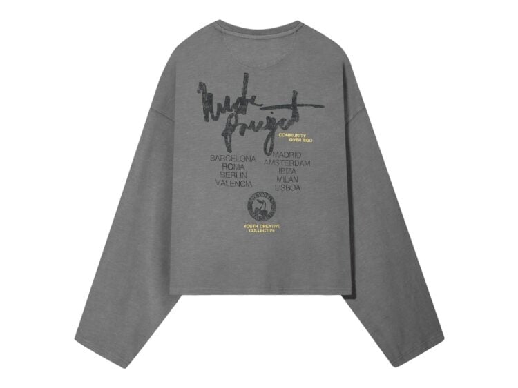 Nude Project Ego Long-Sleeve Tee Ash