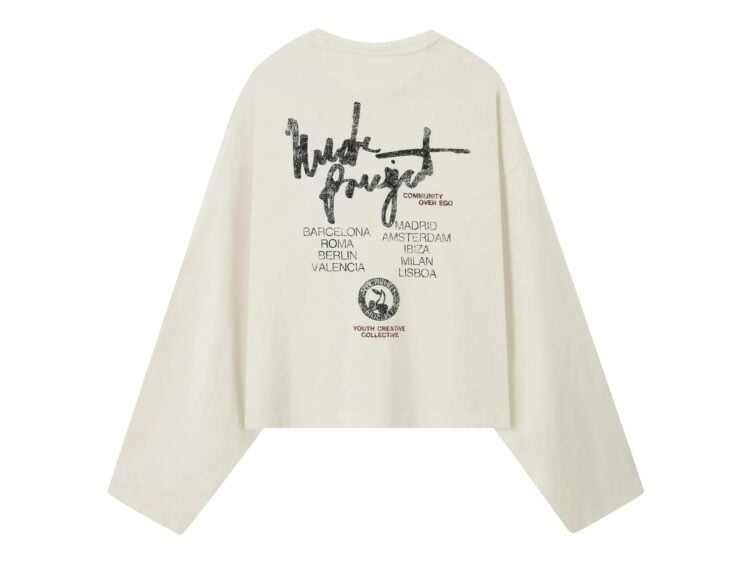 Nude Project Ego Long-Sleeve Tee Marshmallow