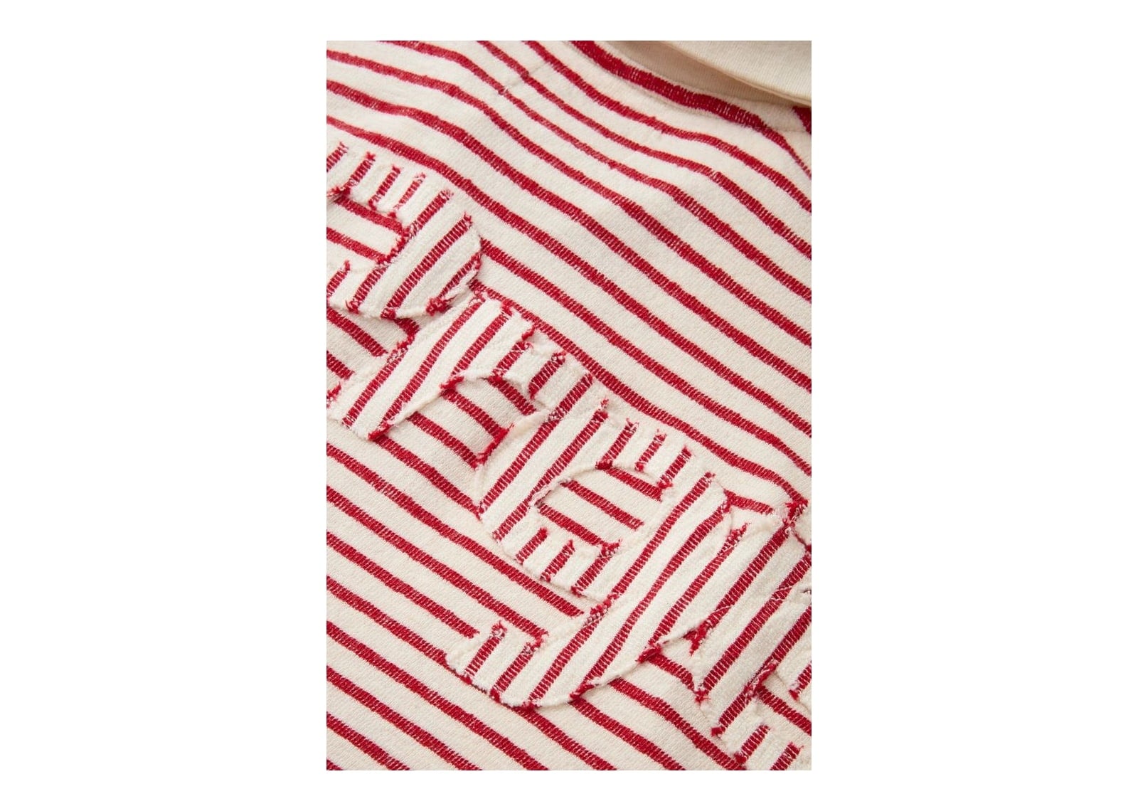 Nude Project Faded Striped Polo Red - görsel 15