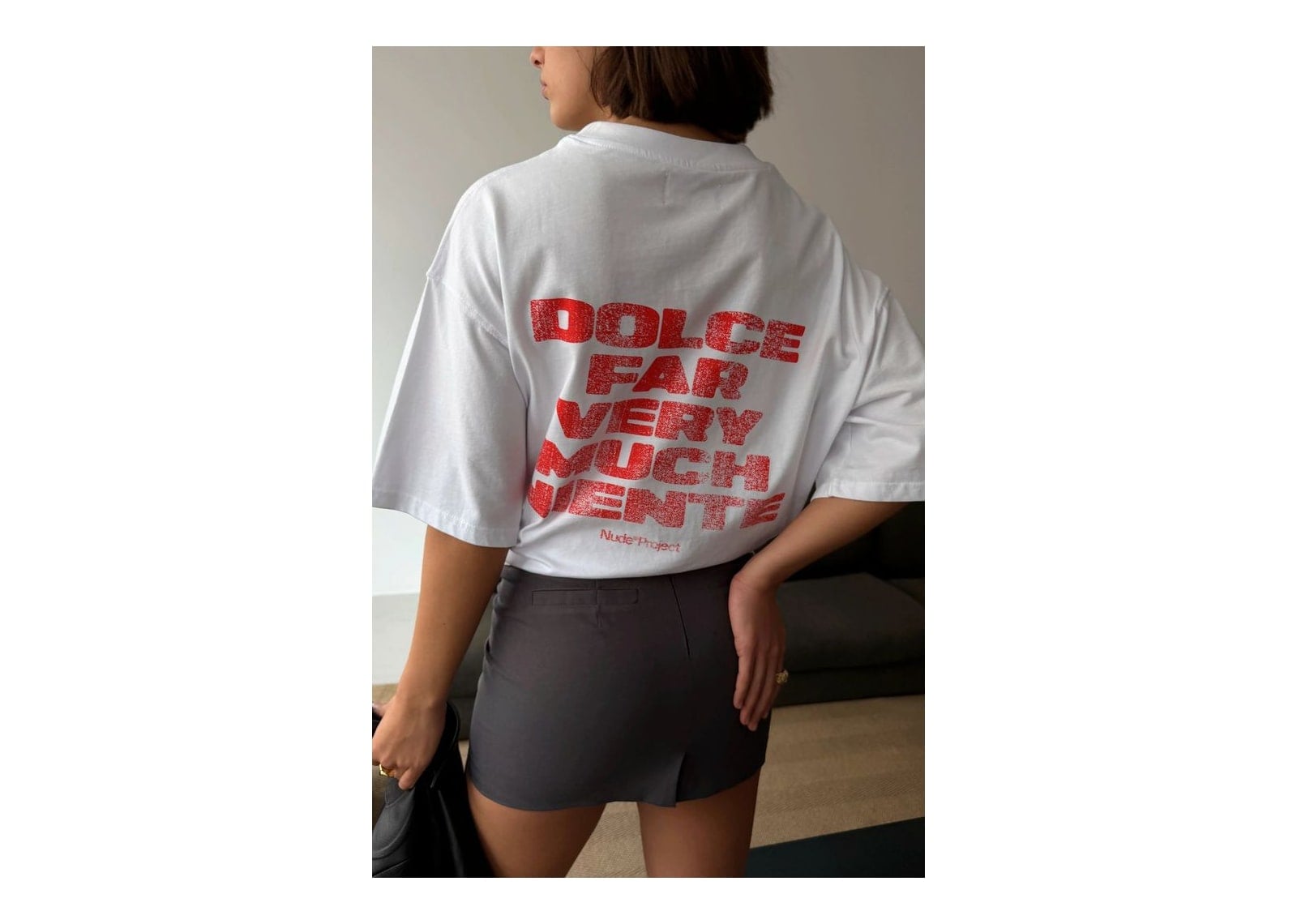 Nude Project Farniente Tee White - görsel 11