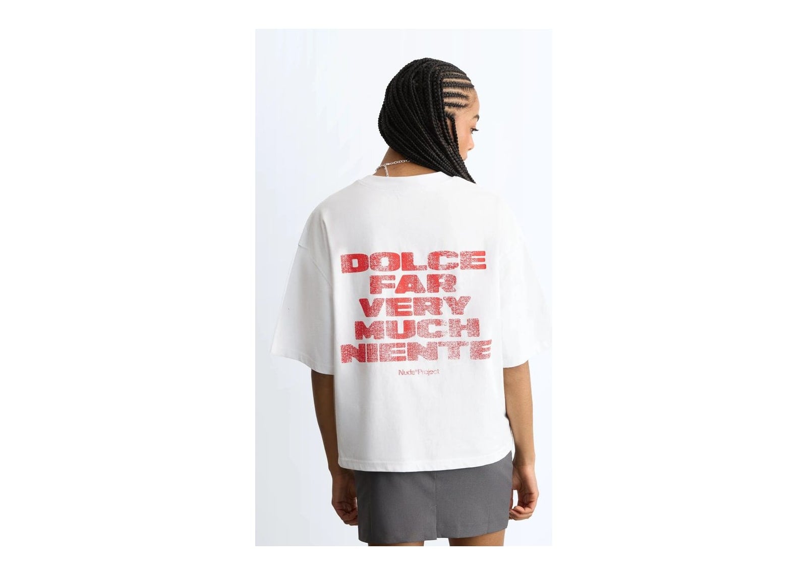 Nude Project Farniente Tee White - görsel 12