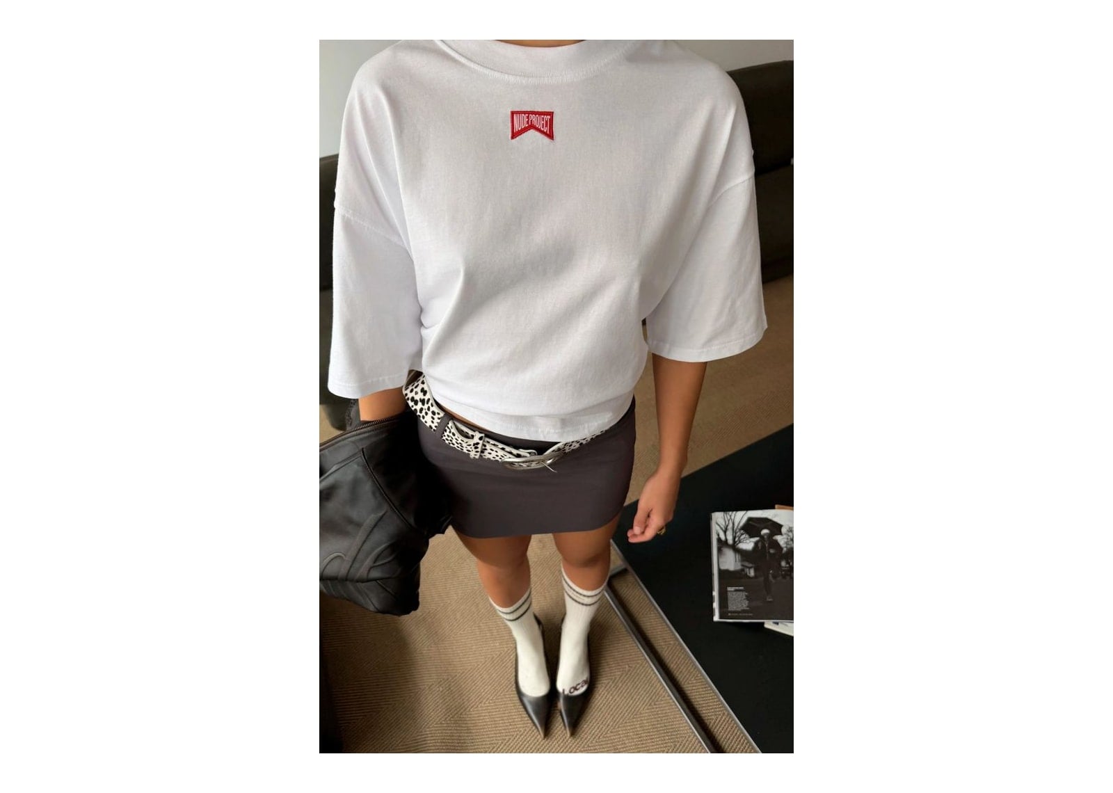 Nude Project Farniente Tee White - görsel 7