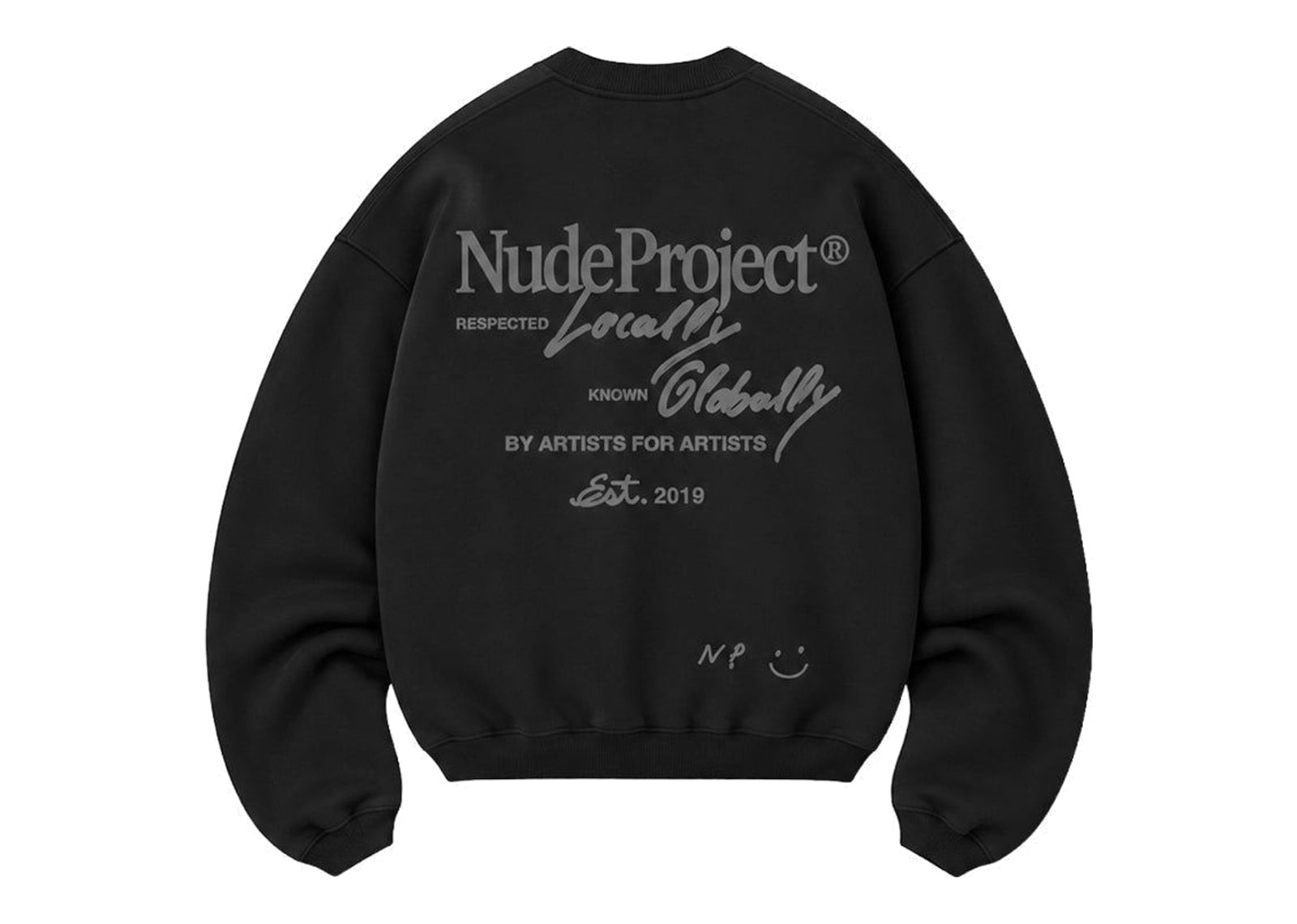 Nude Project Global Soon Sweatshirt Black