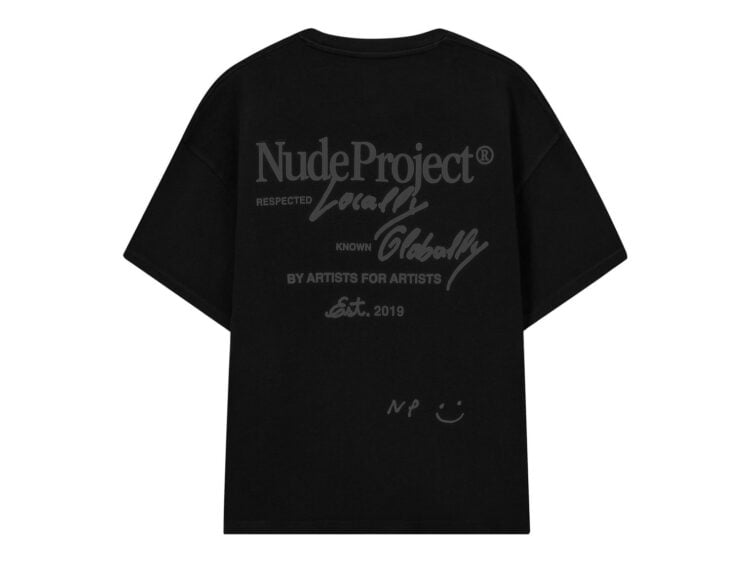 Nude Project Global Soon Tee Black