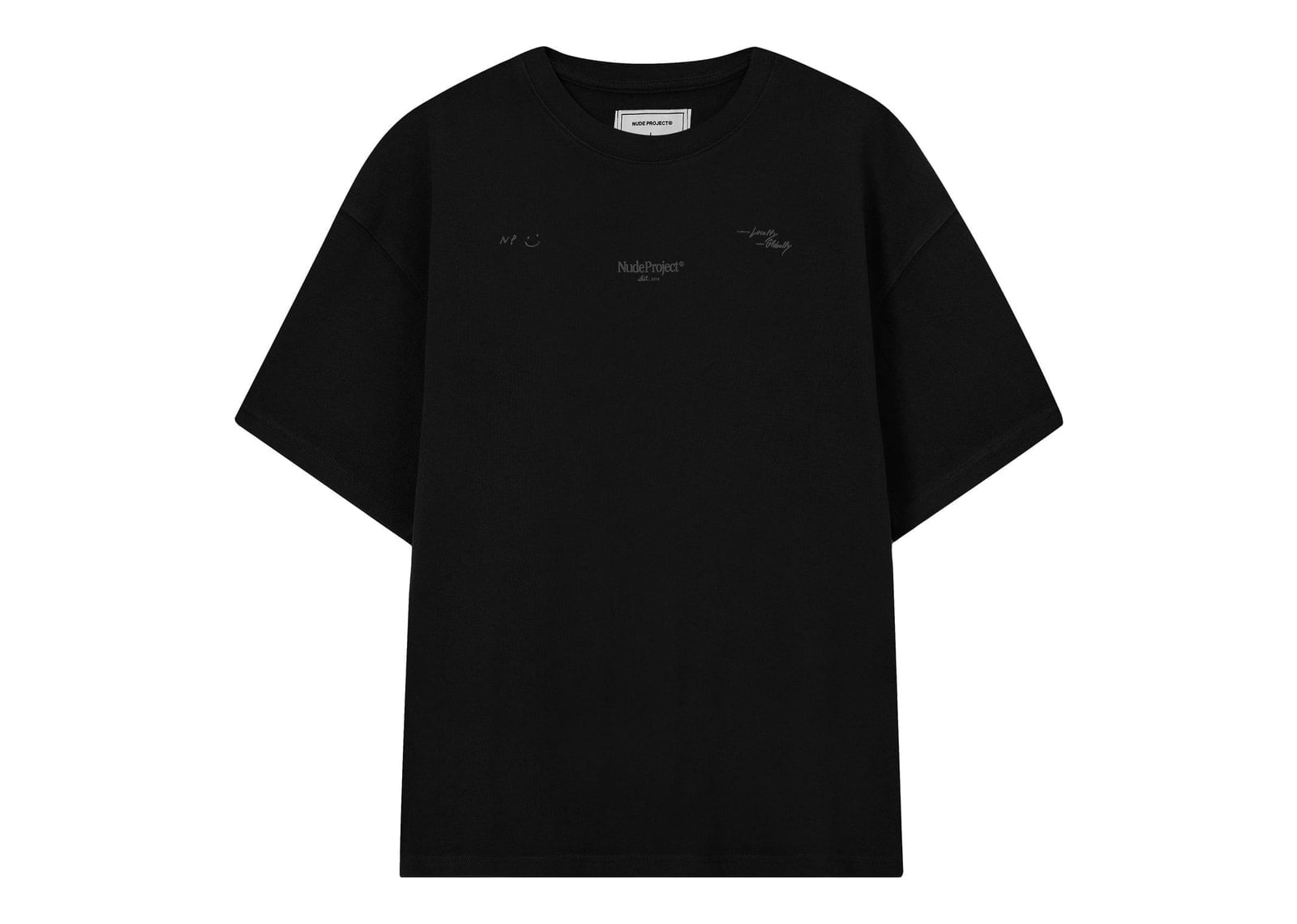 Nude Project Global Soon Tee Black - görsel 3