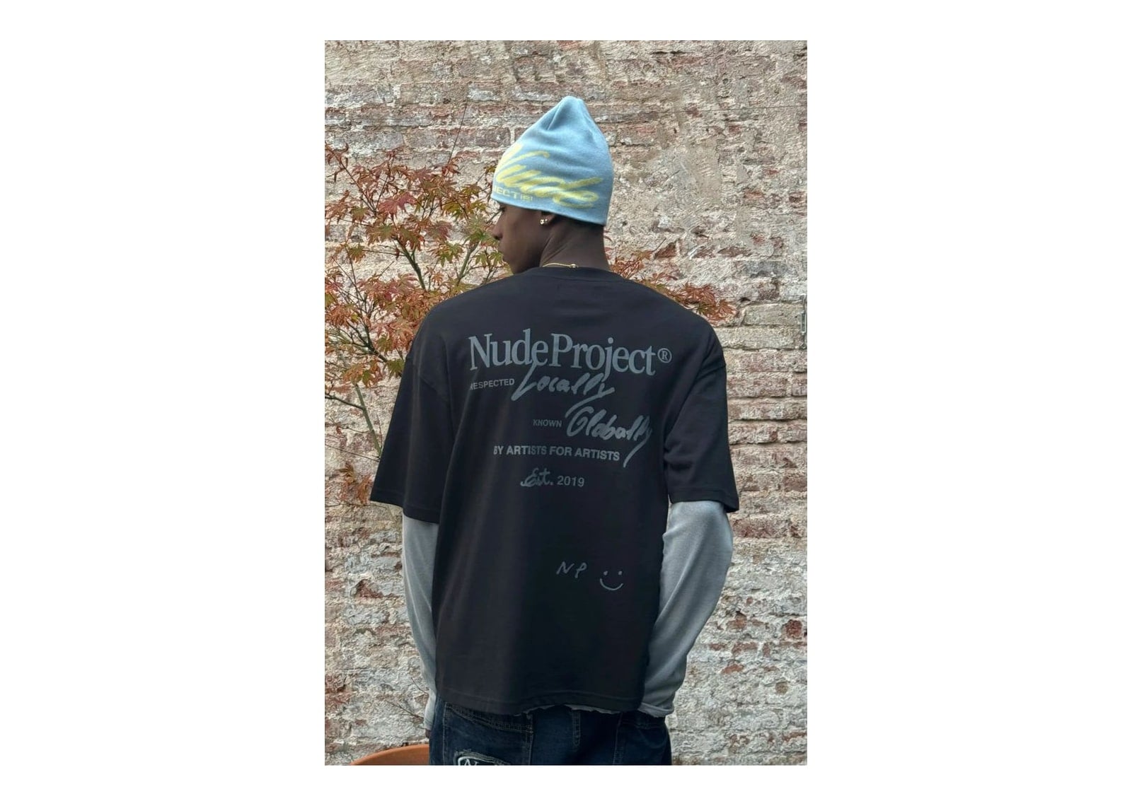 Nude Project Global Soon Tee Black - görsel 9