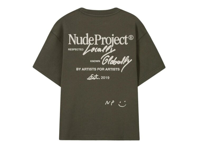 Nude Project Global Soon Tee Khaki