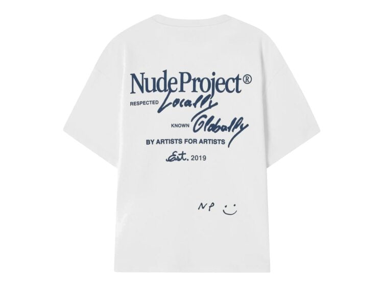 Nude Project Global Soon Tee White