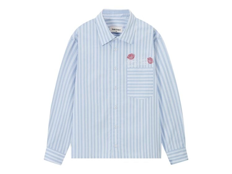 Nude Project Groucho Shirt Light Blue