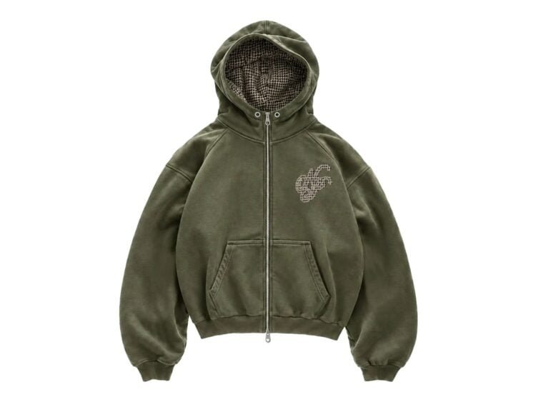 Nude Project Hammers Zip-Up Green