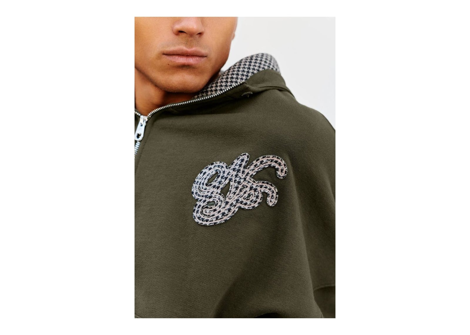 Nude Project Hammers Zip-Up Green - görsel 3