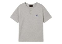 Nude Project Henley Neck Tee White/Grey 2xPack