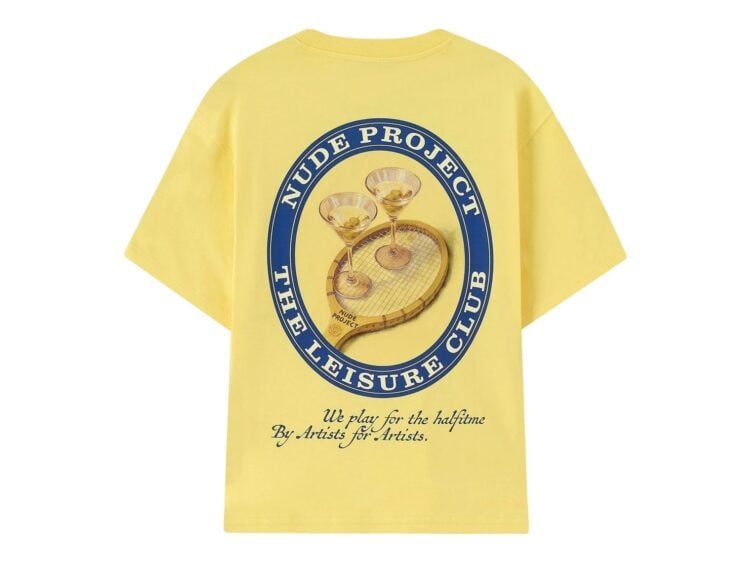 Nude Project I Need A Break Tee Yellow