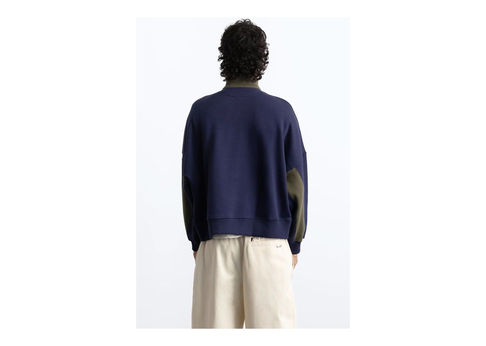 Nude Project Idol Quarter-Zip Navy - görsel 5
