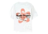 Nude Project Jave Tee White/Orange