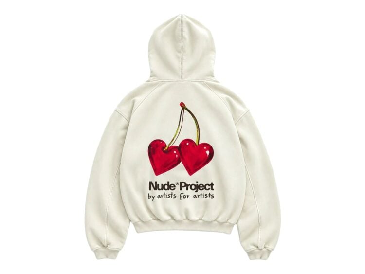 Nude Project Juicy Cherry Hoodie Marshmallow