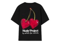 Nude Project Juicy Cherry Tee Black