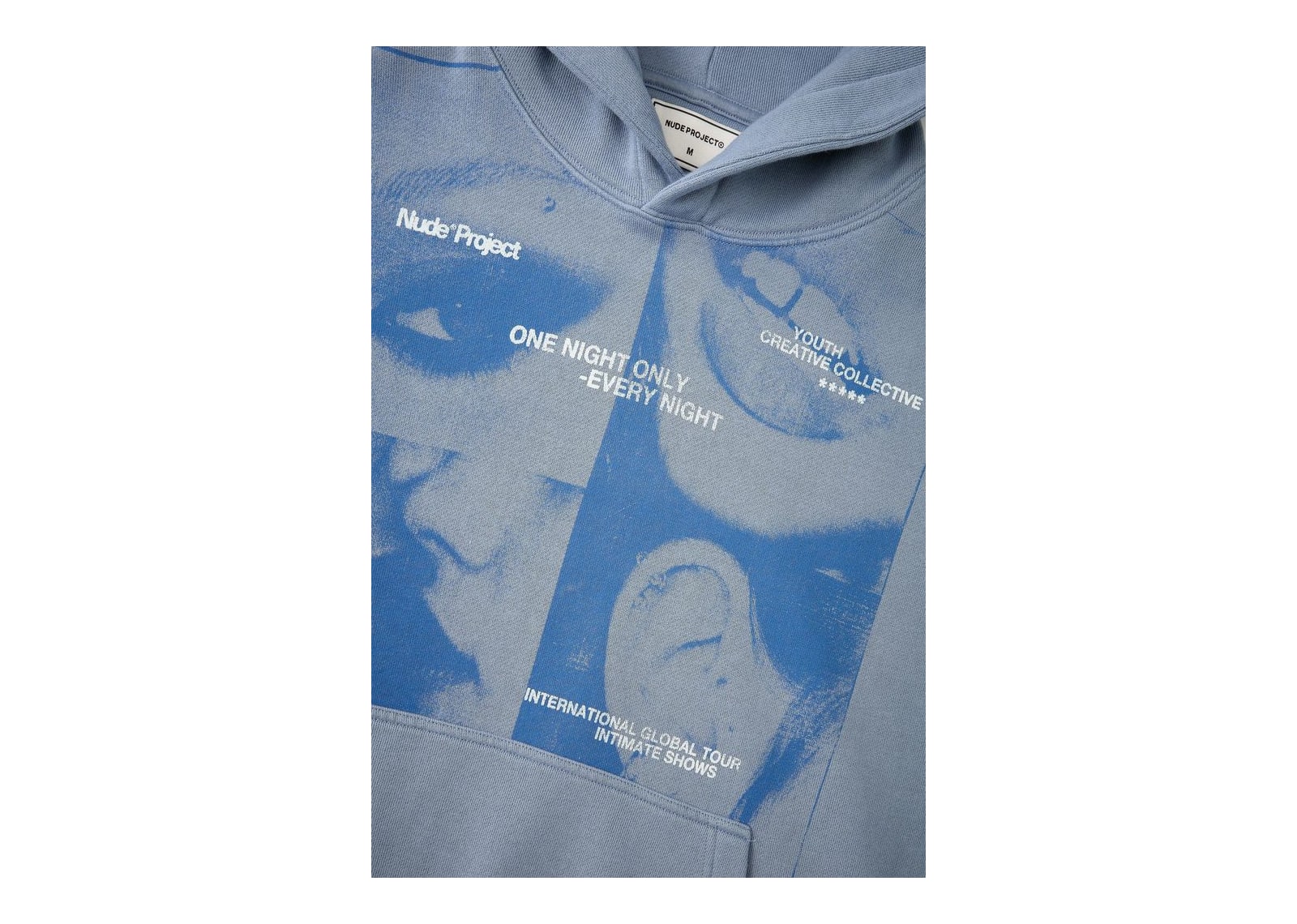 Nude Project K-Star Hoodie Blue - görsel 3
