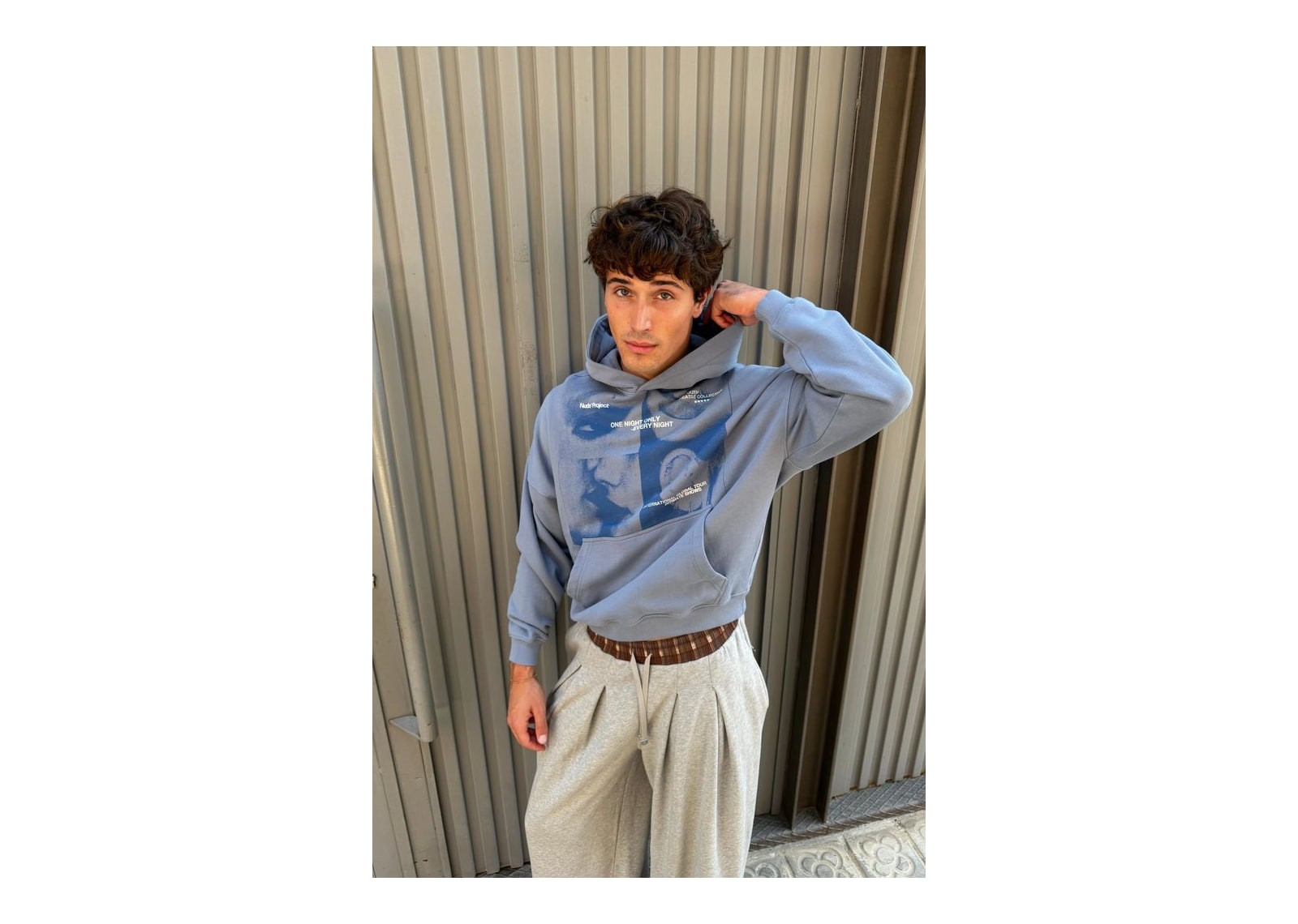 Nude Project K-Star Hoodie Blue - görsel 4