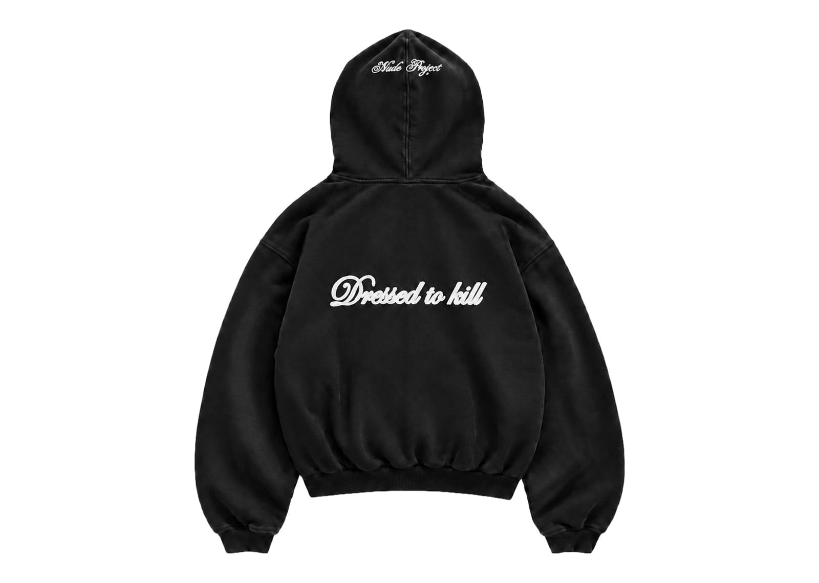Nude Project Kill Bill Zip-Up Hoodie Ash - görsel 4