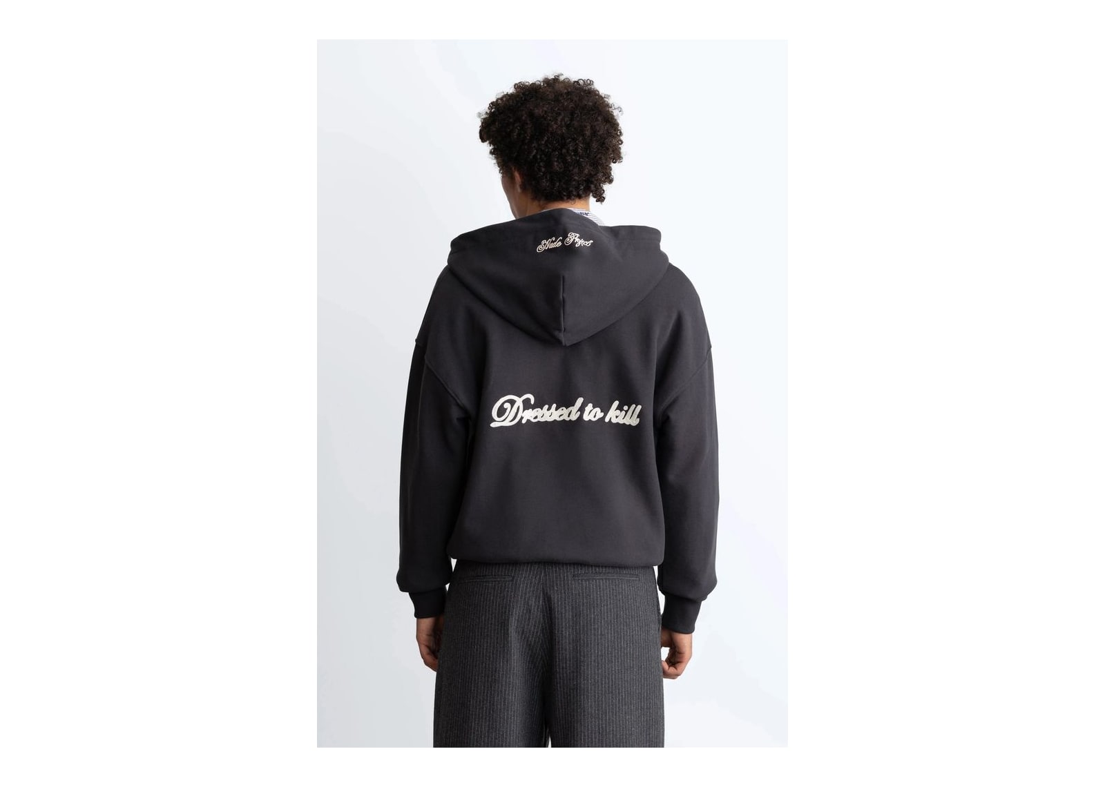 Nude Project Kill Bill Zip-Up Hoodie Ash - görsel 5
