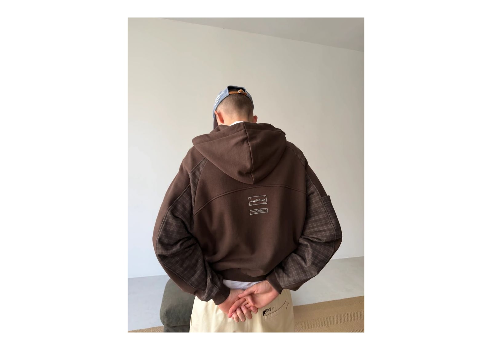 Nude Project Kim Zip-Up Hoodie Brown - görsel 2