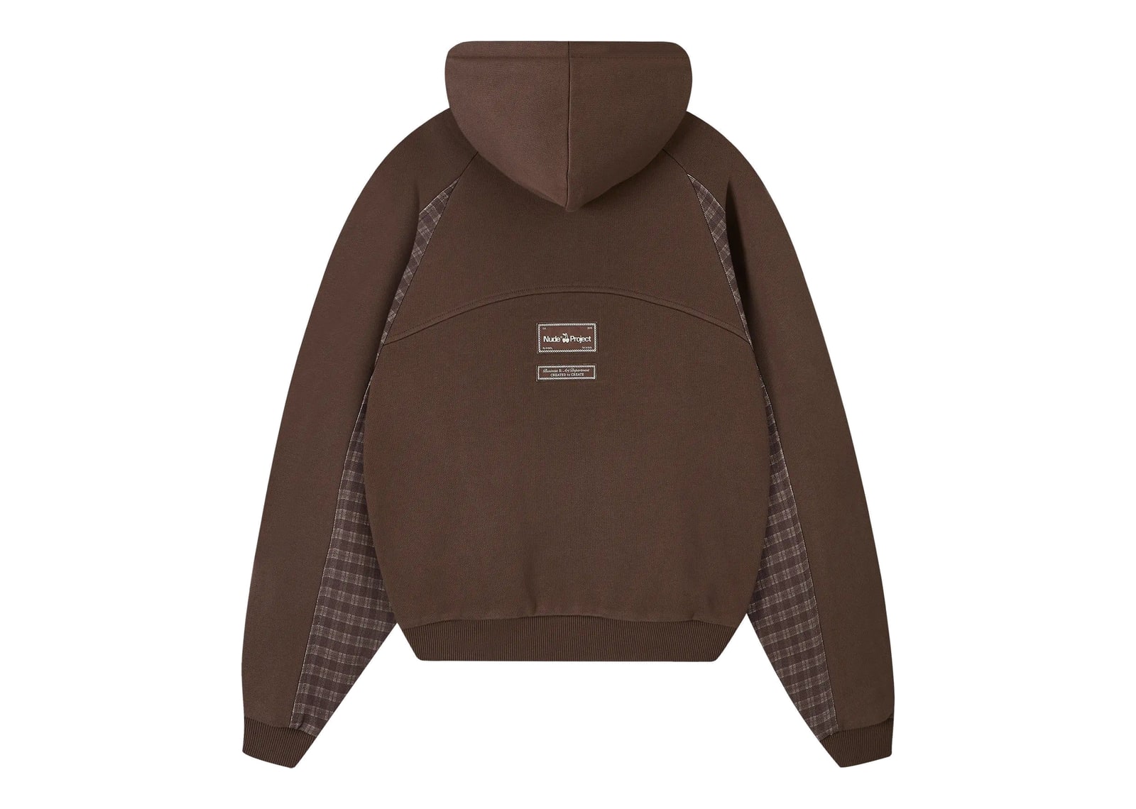 Nude Project Kim Zip-Up Hoodie Brown - görsel 3