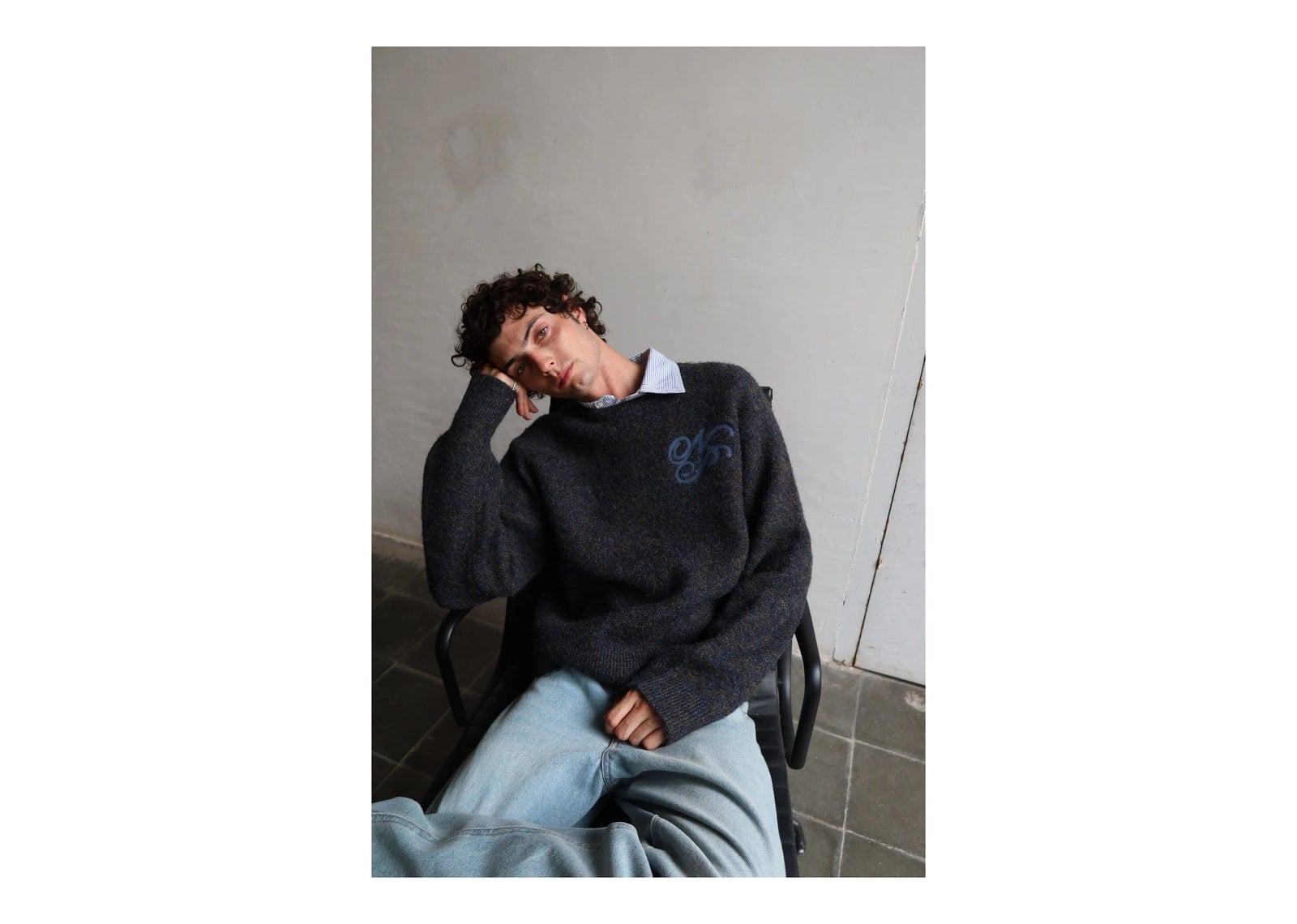 Nude Project Le Marais Knit Sweater Ash - görsel 14