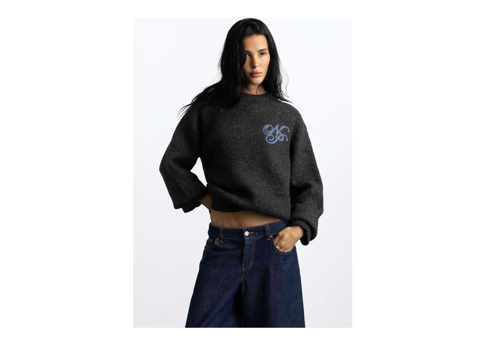 Nude Project Le Marais Knit Sweater Ash - görsel 4
