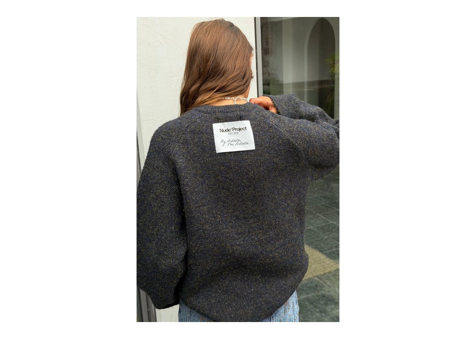 Nude Project Le Marais Knit Sweater Ash - görsel 8