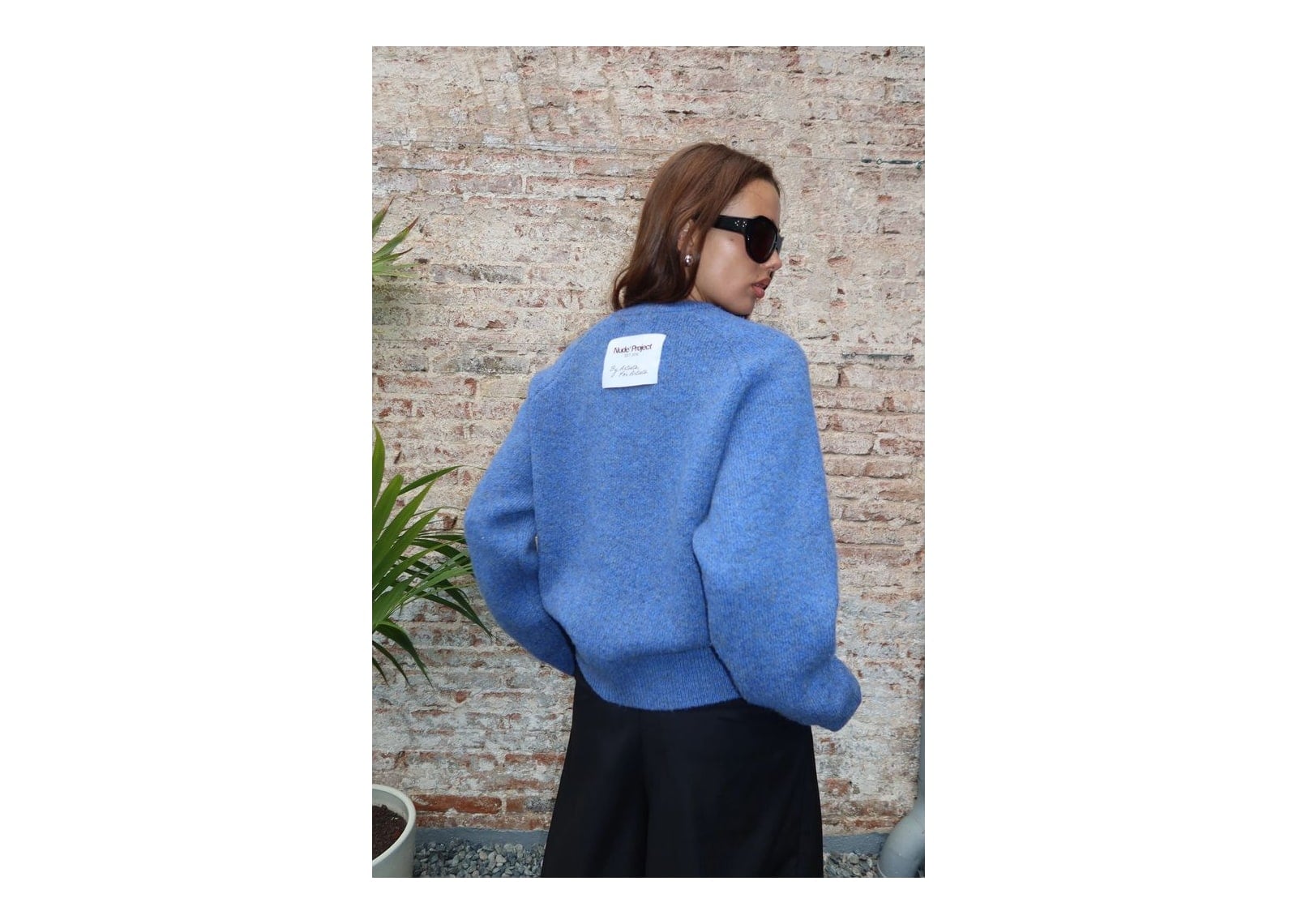 Nude Project Le Marais Knit Sweater Blue - görsel 10