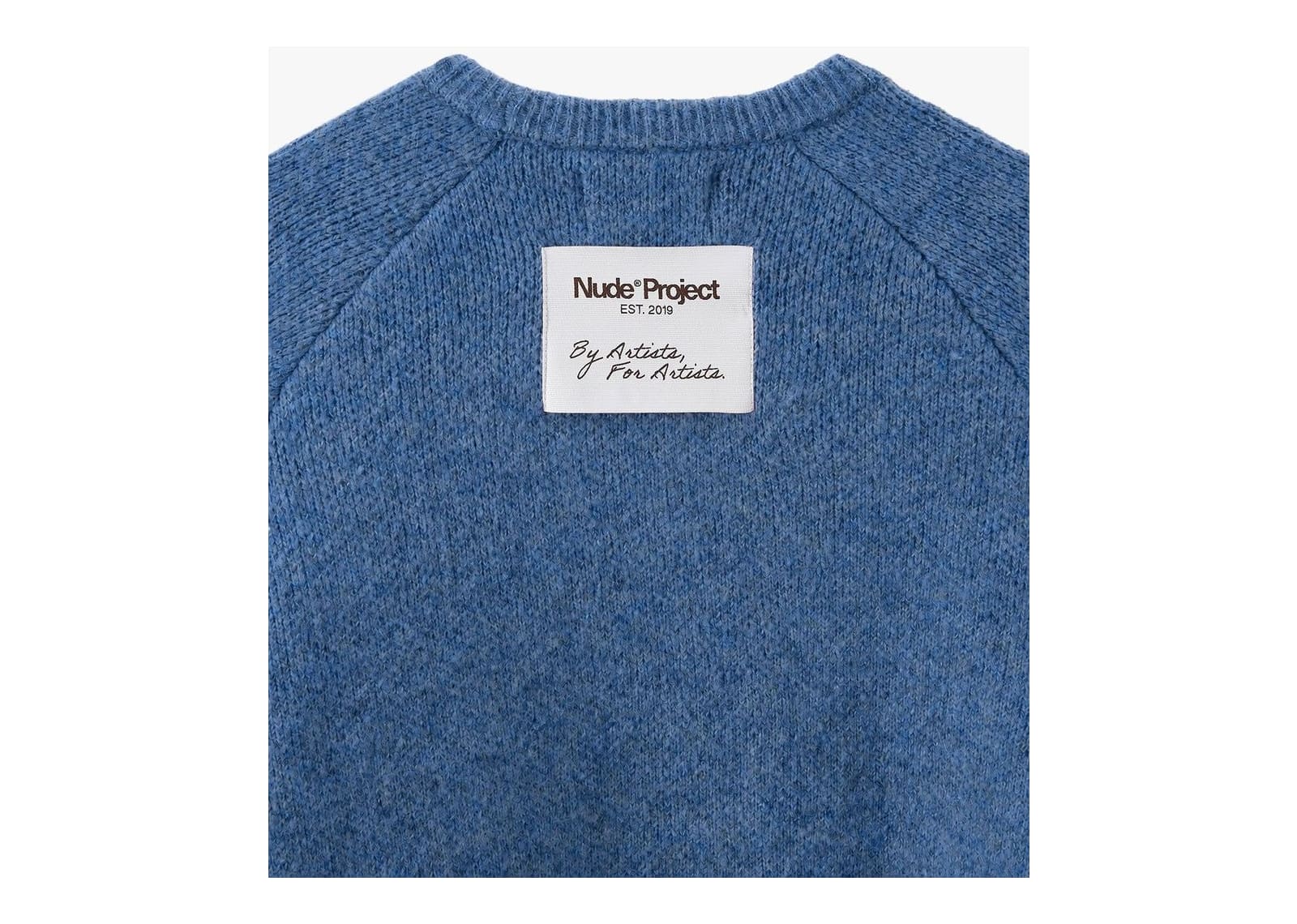 Nude Project Le Marais Knit Sweater Blue - görsel 11