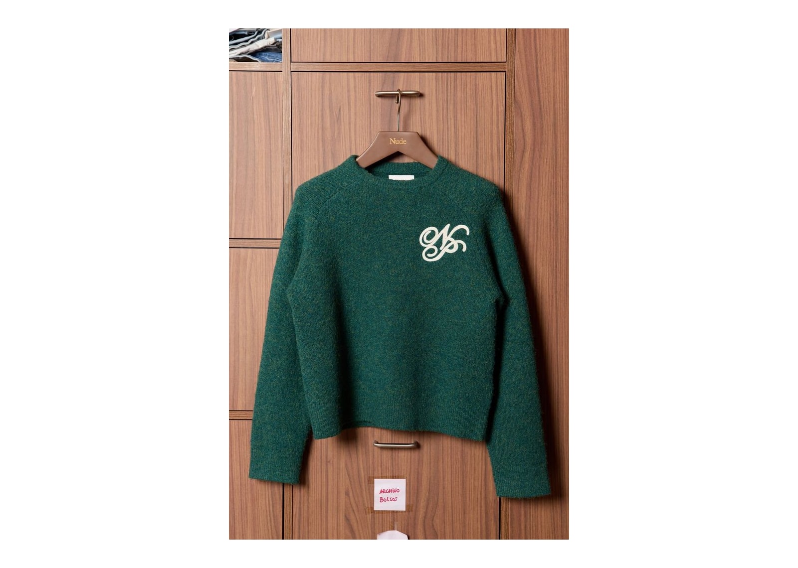 Nude Project Le Marais Knit Sweater Green - görsel 3