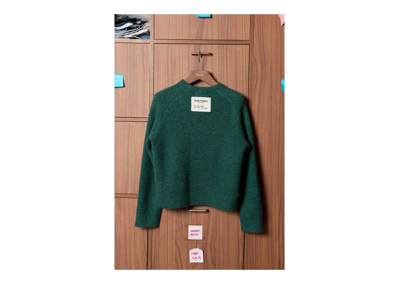 Nude Project Le Marais Knit Sweater Green - görsel 4