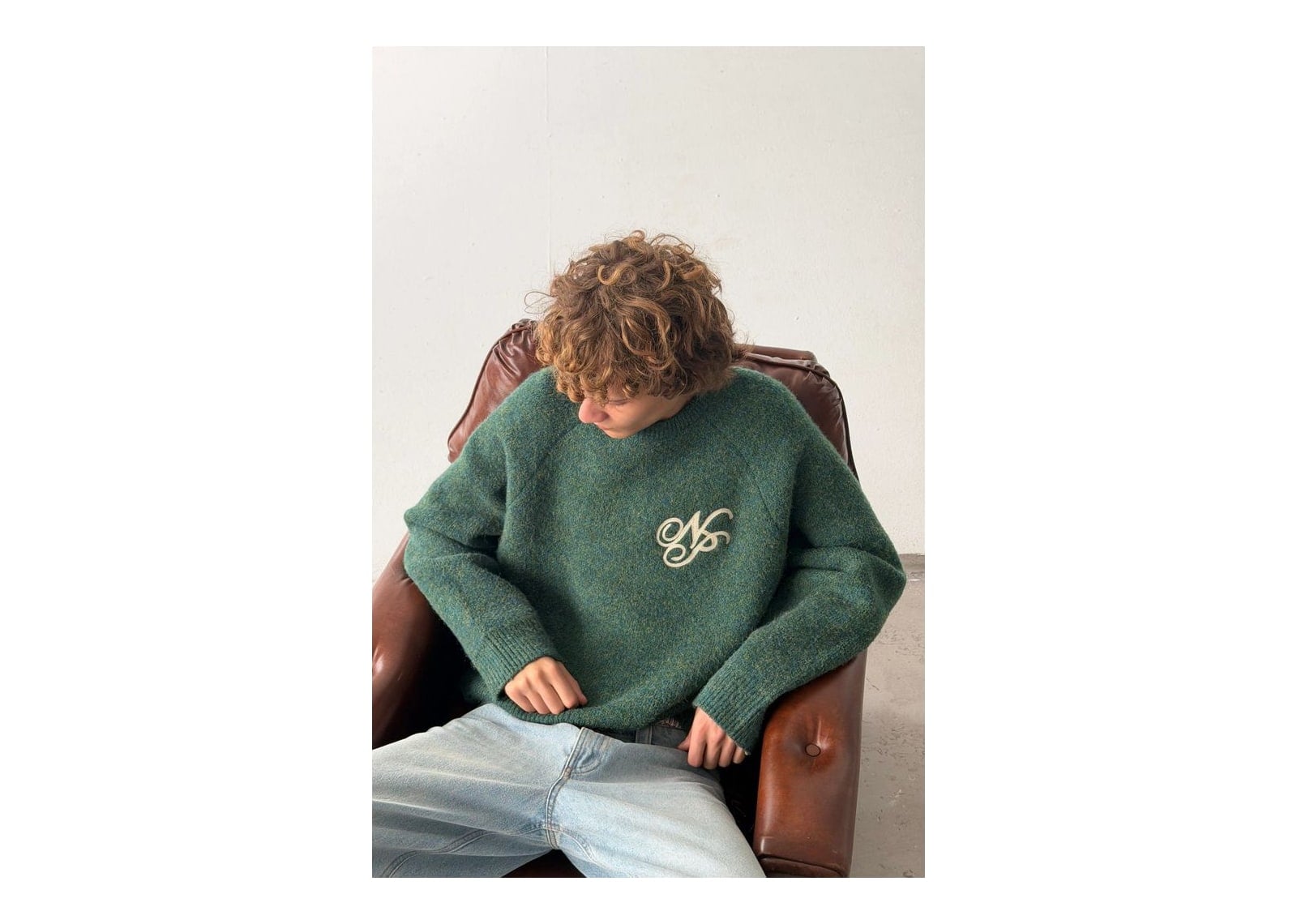 Nude Project Le Marais Knit Sweater Green - görsel 5