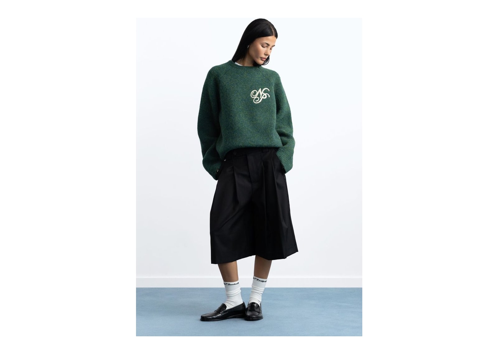Nude Project Le Marais Knit Sweater Green - görsel 6