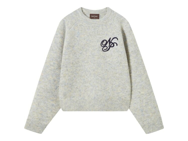 Nude Project Le Marais Knit Sweater Grey Melange