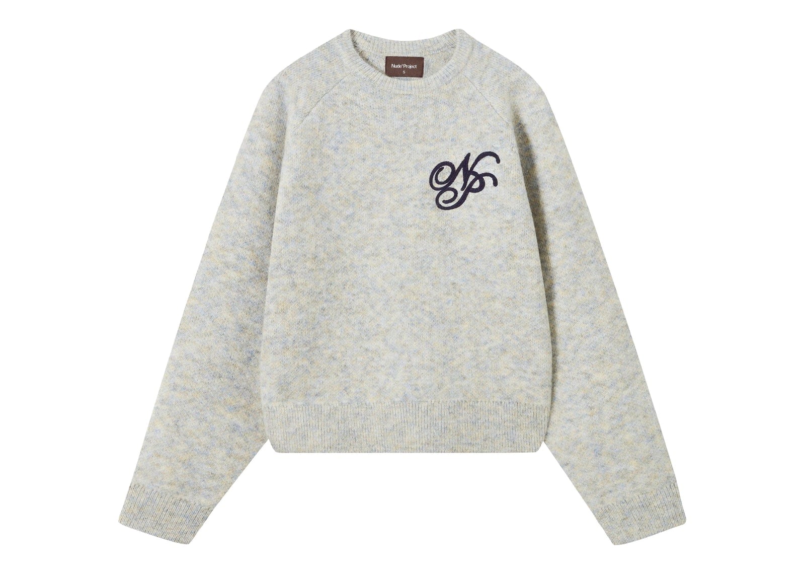 Nude Project Le Marais Knit Sweater Grey Melange