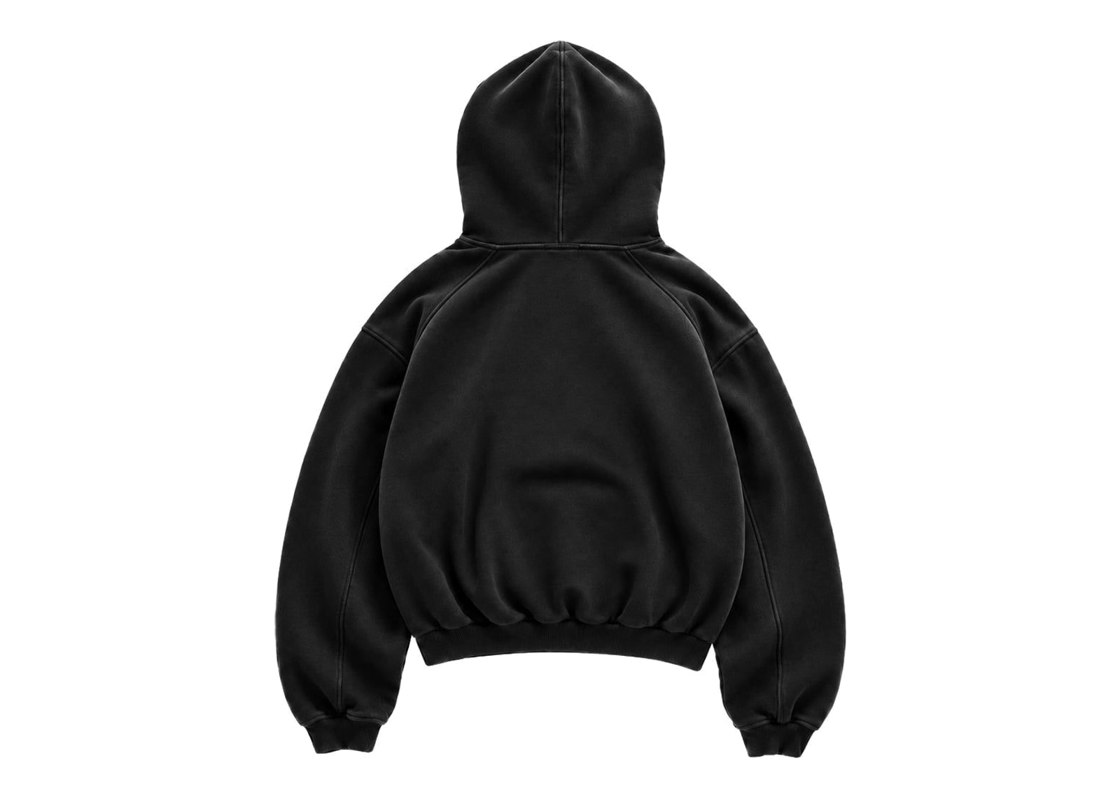 Nude Project Liberty Boxy Hoodie Black - görsel 7
