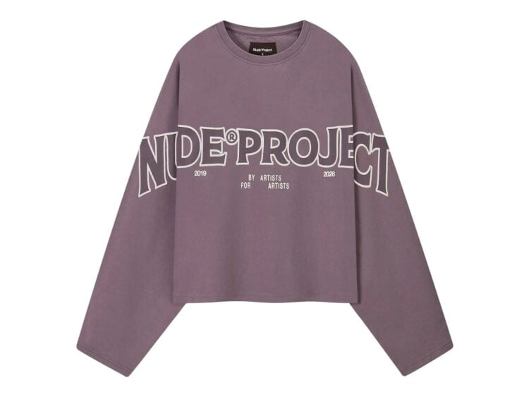 Nude Project Macro Long-Sleeve Tee Lilac