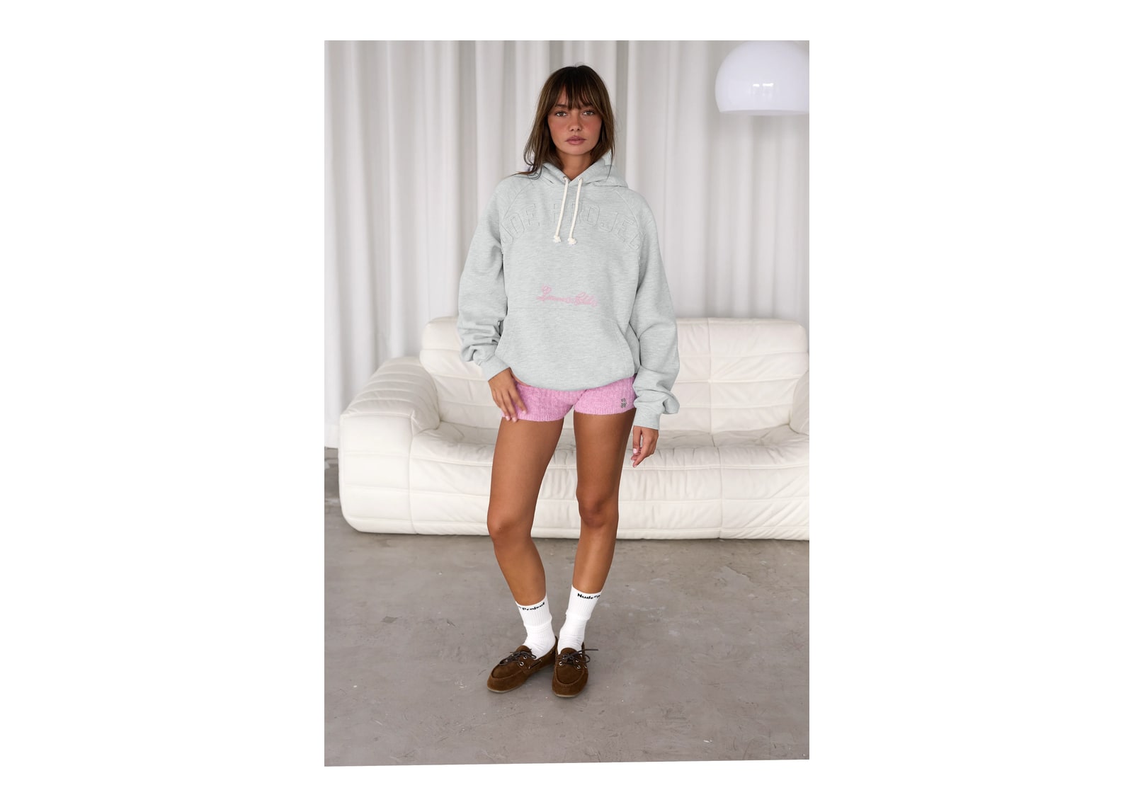 Nude Project Manhattan Hoodie Grey - görsel 11