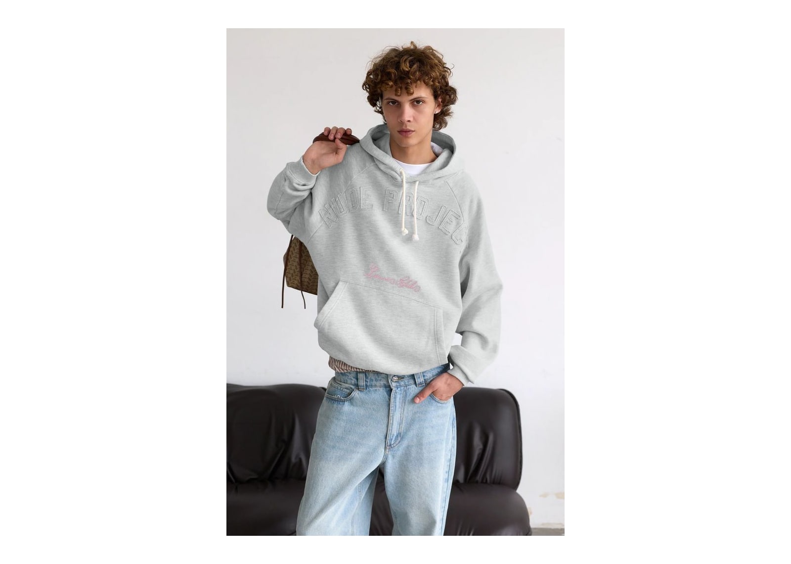 Nude Project Manhattan Hoodie Grey - görsel 6