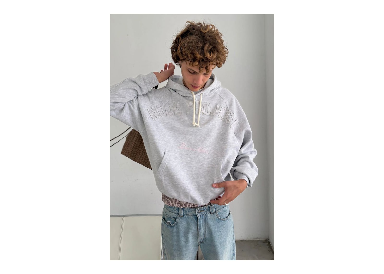Nude Project Manhattan Hoodie Grey - görsel 9