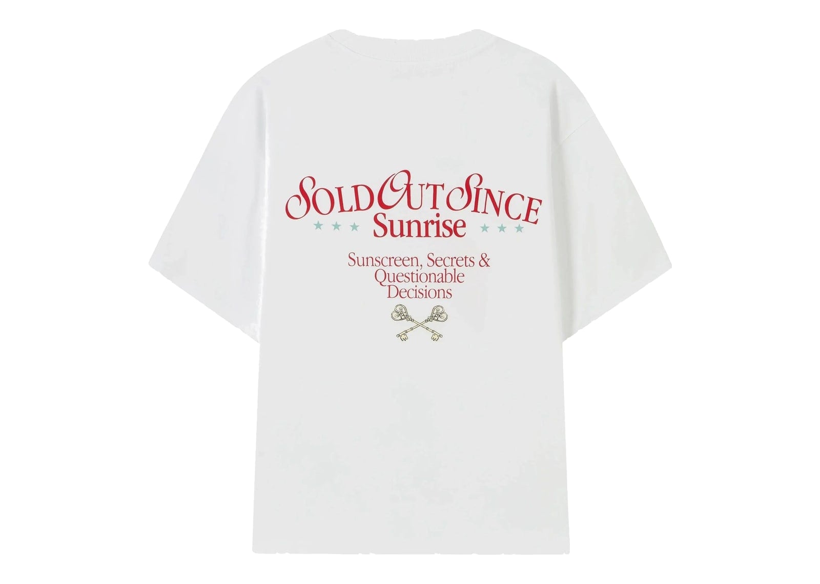 Nude Project Mansion Key Tee White - görsel 4