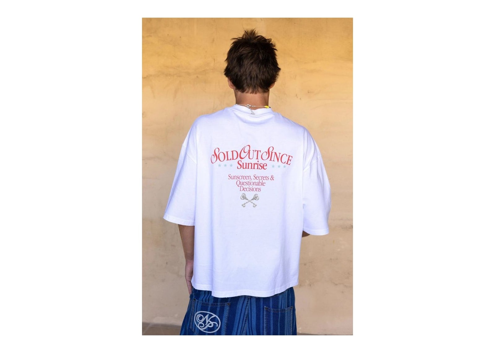 Nude Project Mansion Key Tee White - görsel 5
