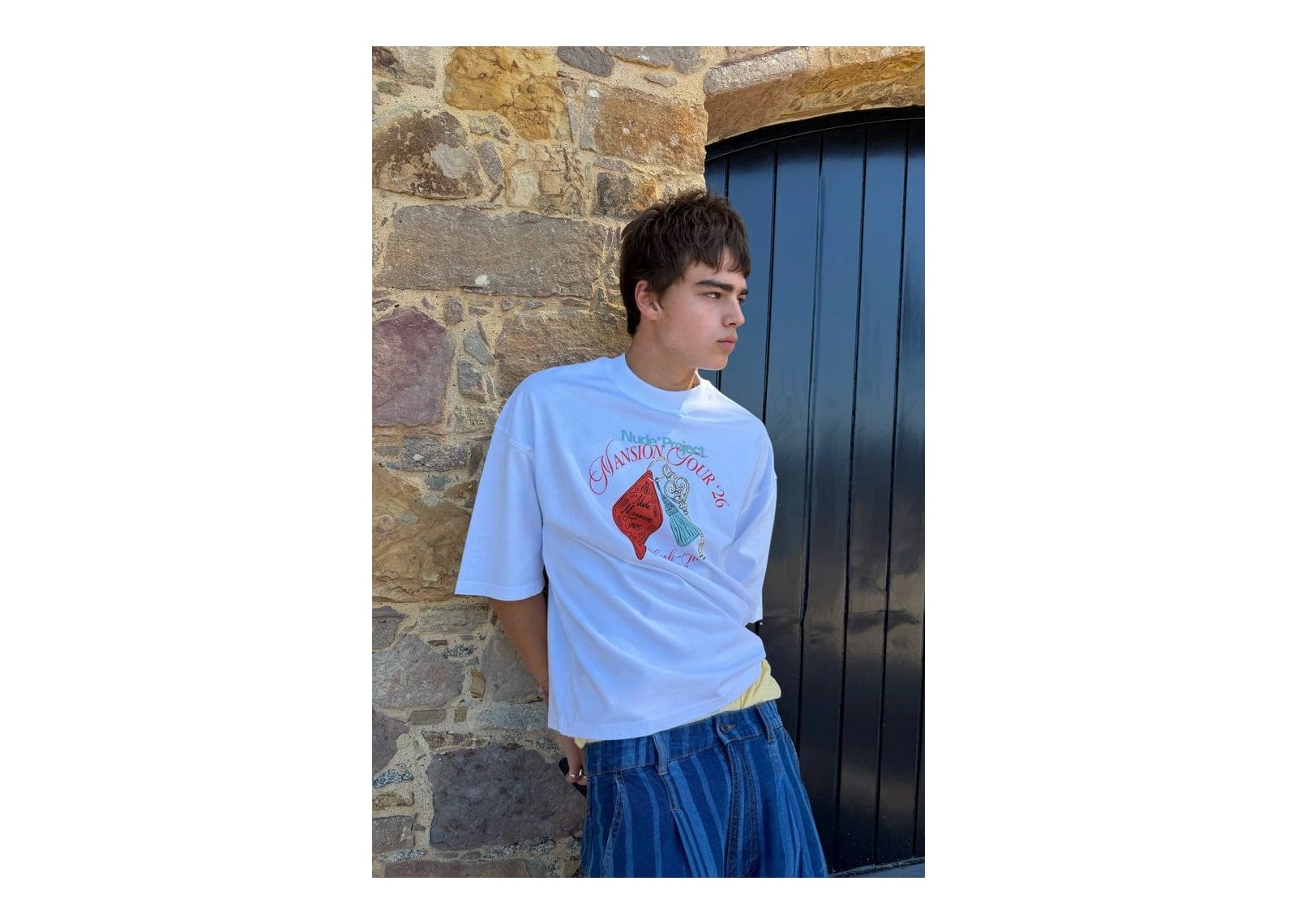 Nude Project Mansion Key Tee White - görsel 9