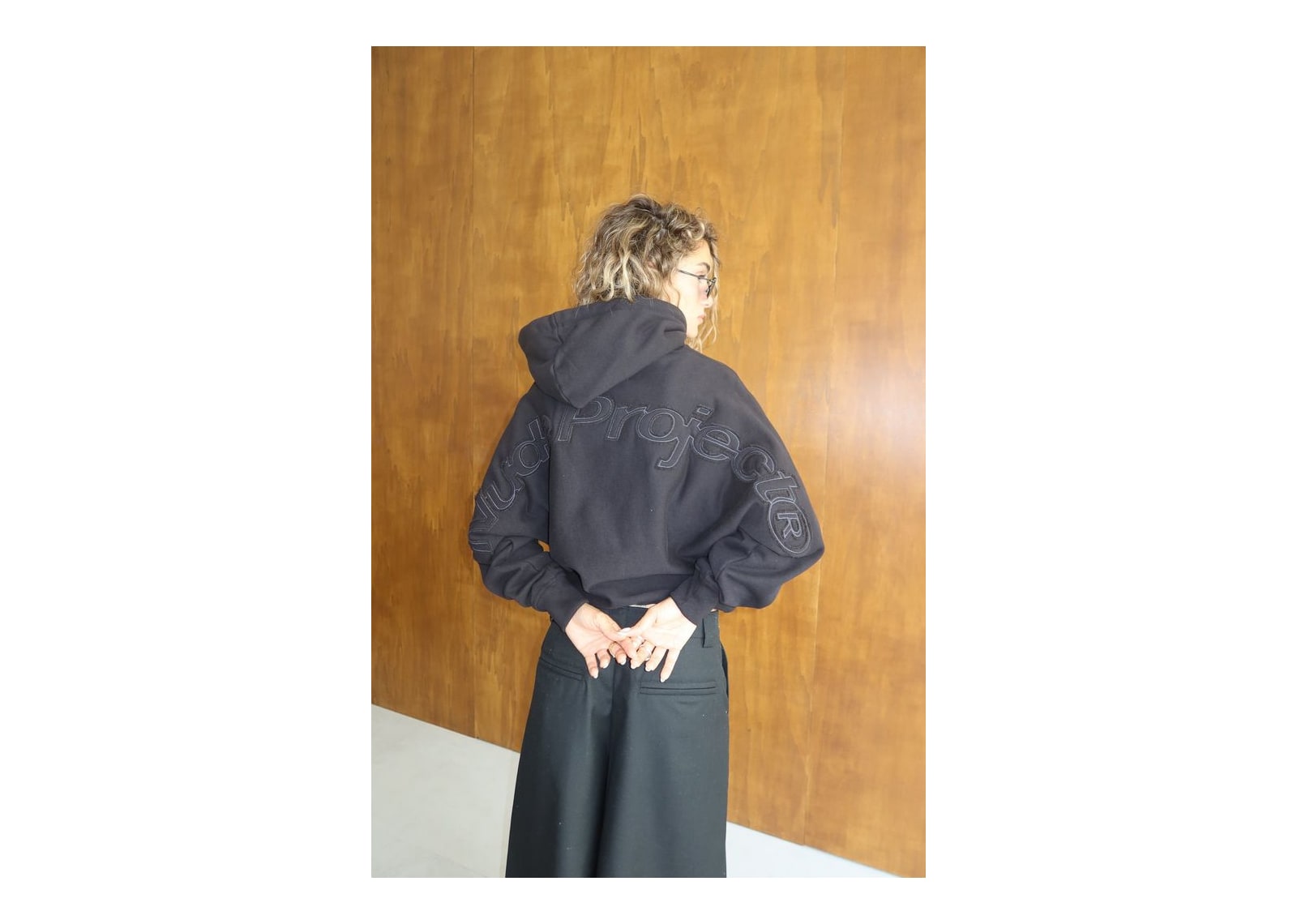 Nude Project Marble Hoodie Black - görsel 9