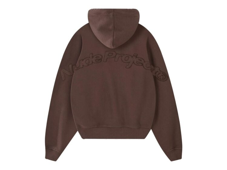 Nude Project Marble Hoodie Brown