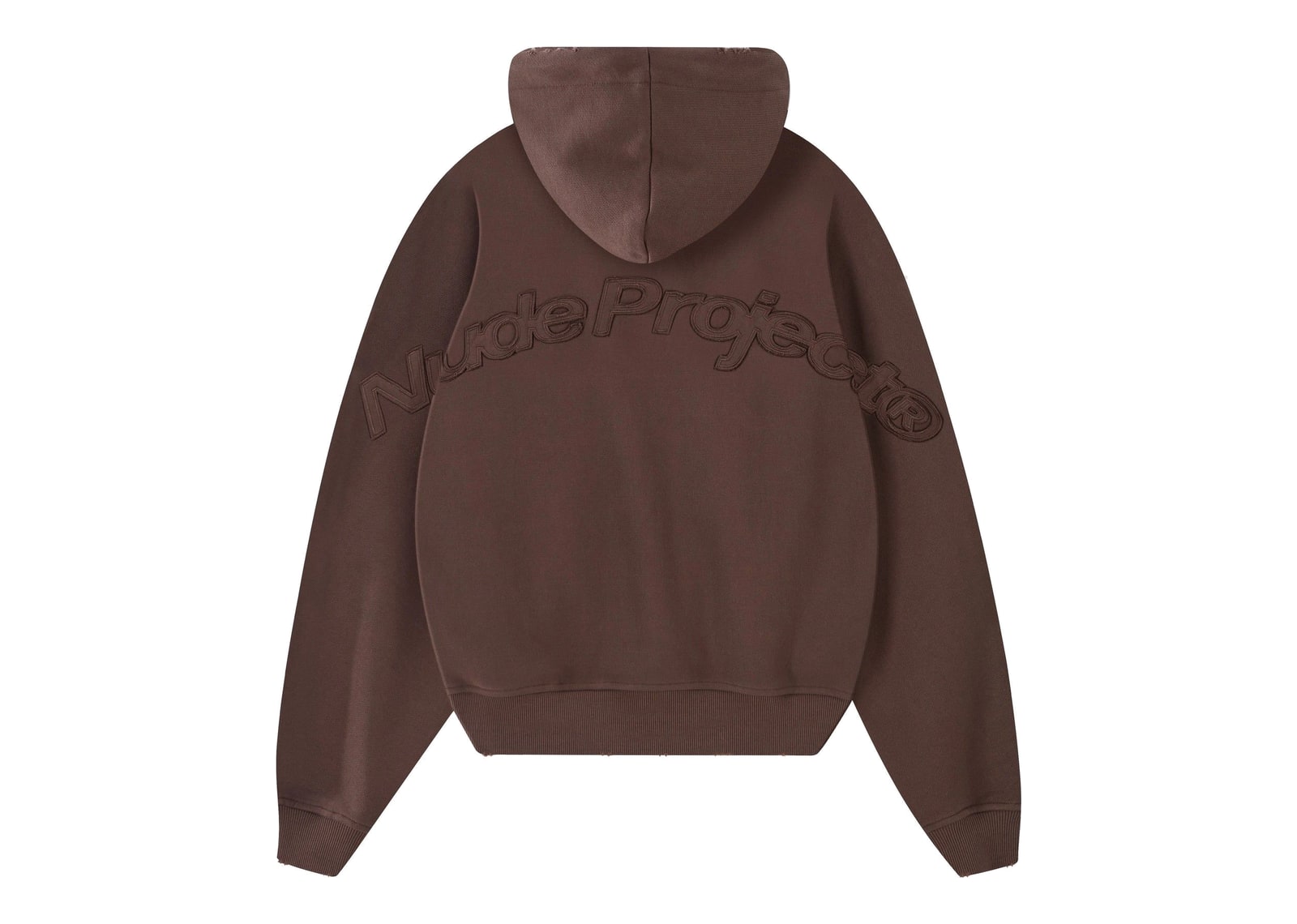 Nude Project Marble Hoodie Brown